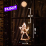 Фигура светодиодная Neon-Night Ангелок на присоске с подвесом, теплый белый [501-015] 2