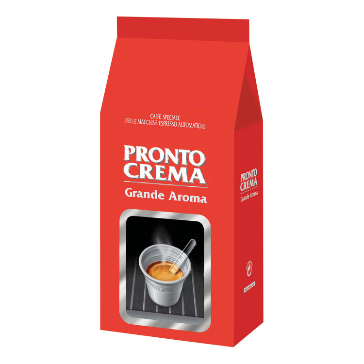 Кофе в зернах 1000г  LAVAZZA "Pronto Crema", вакуумный пакет [7821]