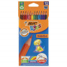 Карандаши пластиковые шестигранные 12цв. BIC Kids ECOlutions Evolution [82902910] 1