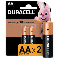 Батарейки [ AA / LR6 ] (1.5V, щелочные, 2шт)  Duracell "SIMPLY" оригинал