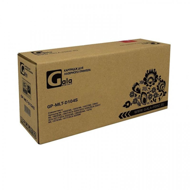 Картридж [MLT-D104S] GalaPrint для Samsung ML-1660, ML-1665, SCX-3200 (1.5K)