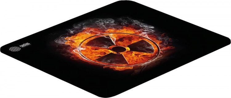 Коврик для мыши Cactus "Radiation XL" [CS-MP-PRO06XL] (400x300x3мм, ткань+резина)