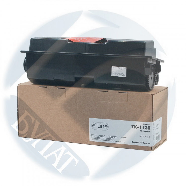 Тонер-картридж [TK-1130] Булат e-Line для Kyocera FS-1030MFP, FS-1130MFP (3K + чип)