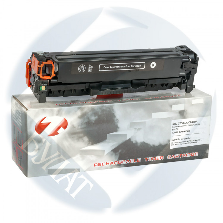 Картридж [CE410A | CF380A | CC530A | 718 Black] 7Q для hp CLJ CP2025, M351, M476; Canon LBP7200 (2.4K)