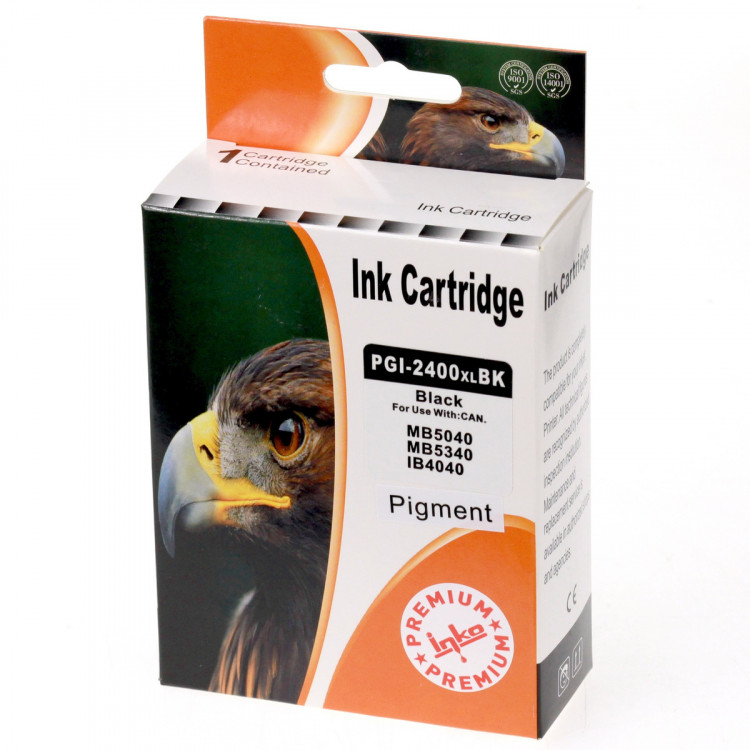 Картридж [PGI-2400XL BK] inko для Canon MAXIFY MB5040, MB5140, MB5340, MB5440, iB4040, iB4140