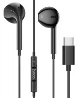 Наушники с микрофоном проводные Type-C (USB-C)  hoco M80 "Original series" White (шнур 1.2м)