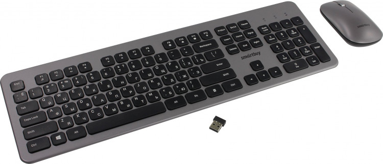 Набор беспроводной SmartBuy [SBC-233375AG-GK] (USB FM, Клавиатура + Мышь 3кн+Roll)