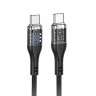 HOCO U115 usb-c - type-c bk 001
