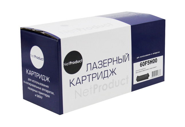 Тонер-картридж [60F5H00] NetProduct для Lexmark MX510, MX511, MX610, MX611 (10K)
