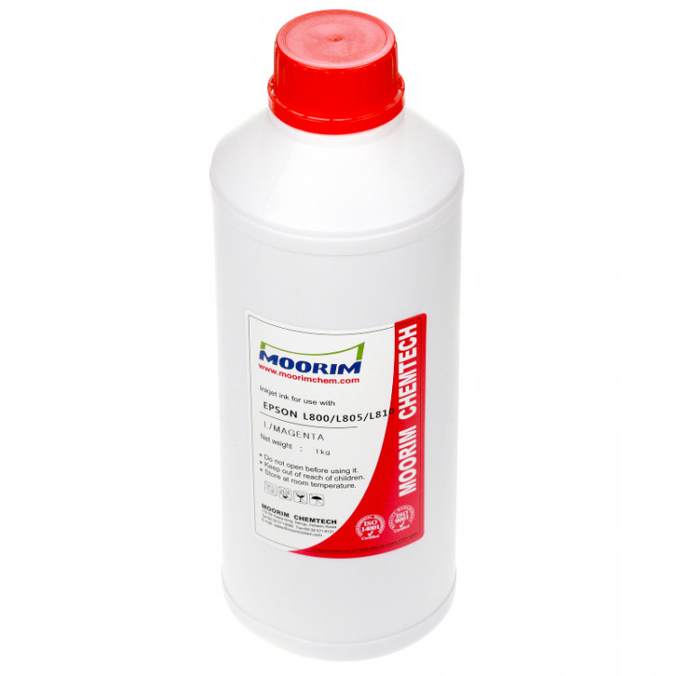 Чернила [T6736 Light Magenta] водные для Epson L800, L805, L810, L850, L1800, L1805 (1л)  Moorim [4320]