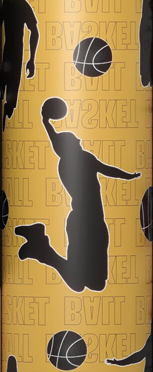 Бумага упаковочная глянец 70x100см Золотая сказка "For Men" 105г/м2, гамма 1.2 [591914]