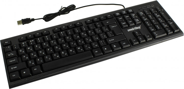 Клавиатура проводная SmartBuy ONE 115 (USB, 104Кл) [SBK-115U-K]