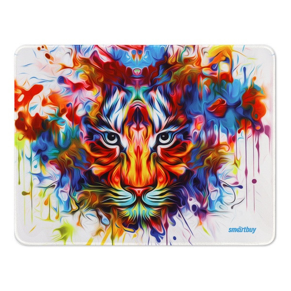 Коврик для мыши Smartbuy "Tiger-2" [SBMP-TGR-02] (360x270x3мм, ткань+резина)