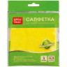 Салфетка микрофибра универсальная OfficeClean 25x25см, желтая [275758] 1