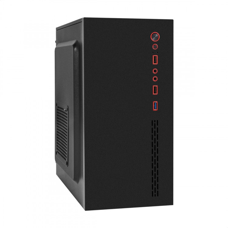 EX298810RUS 001 Корпус без БП Minitower Exegate BAA-403U2 Black (mATX, 1xUSB-A 2.0, 2xUSB-A 3.0)