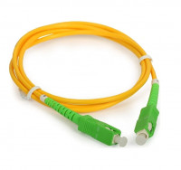 Патчкорд ВО SC-SC (APC-APC) simplex, SM 9/125 (1.0м)  Netlink