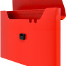 Портфель пластиковый А4 (320х225х36 мм) без отделений Buro красный  BPP01red  3