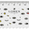 Линейка пластиковая 16см LOREX TRANSPARENT прозрачная, широкая, ассорти [LXRUTR-BT] 5