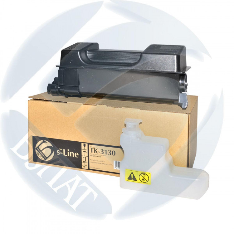Тонер-картридж [TK-3130] Булат s-Line для Kyocera FS-4200DN, FS-4300DN, M3550idn, M3560idn (25K, бункер)