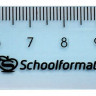 Линейка пластиковая 15см Schoolformat прозрачная, узкая, ассорти [08.11.01] 3