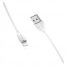 Borofone BX19 usb-a iphone wh 001