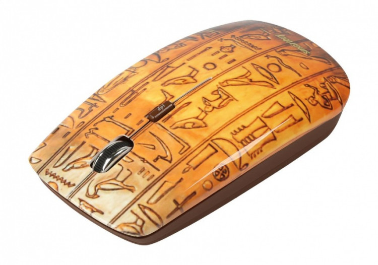 Мышь беспроводная SmartBuy 327AG "Egypt" (USB, 4кн+Roll, оптическая) [SBM-327AG-EG-FC]