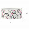 Клейкая WASHI-лента ( 1шт) 15мм x 3м рисовая бумага Остров Сокровищ Цветочный микс ассорти [661707] 3