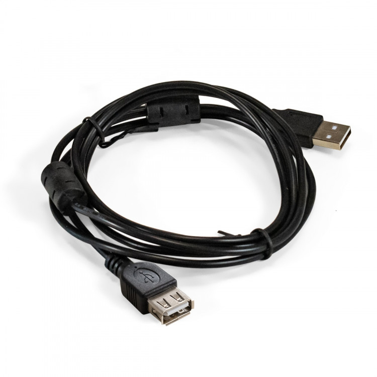 Кабель-удлинитель USB 2.0 AM --> AF (1.8м, 2 фильтра)  Exegate [EX294761RUS]