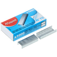 Скобы для степлера № 10 (1000шт.) Maped "Standard" оцинкованные [324105]