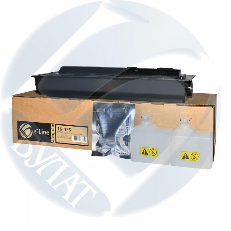 Тонер-картридж [TK-475] Булат s-Line для Kyocera FS-6025, FS-6525; TASKalfa 255, 305 (15K, +чип, +бункер)