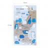Наклейки ПВХ 10x21см MESHU Sweet paws 28штл [MS_42724] 2