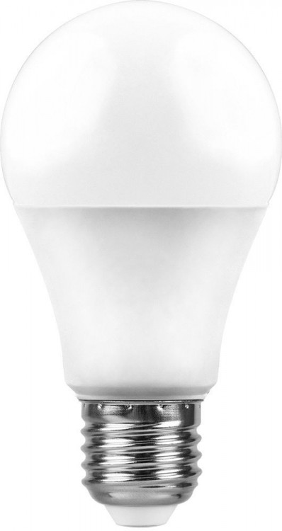 Лампа LED  E27, 220V, 10W/800Lm, 4000K "Шар"  Feron LB-92 белый свет [25458]