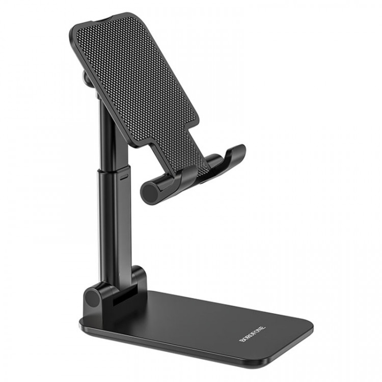 Держатель для смартфона, планшета настольный  BOROFONE BH42 "Lite" Black
