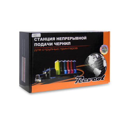 СНПЧ [T263] для Epson XP-600/XP-605/XP-700/XP-710/XP-800 (без чернил) Revcol