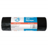 Мешки дмусора 240л в рулоне, 112x124см (10шт)  30 мкм PACLAN Professional черные [шк3871] 1