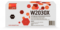 Картридж [W2030X | 055H] (№415X Black) EasyPrint для hp CLJ Pro M454, M455, M479; Canon LBP663, MF742 (7.6K, без чипа)