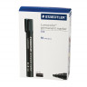 Маркер перманентный скошенный 2-5мм STAEDTLER Lumocolor желтый [350-1] 2