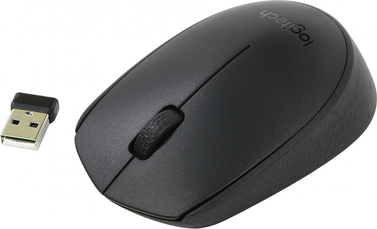 Мышь беспроводная Logitech B170 (USB, 3кн+Roll) [910-004798/910-006537/910-004659]
