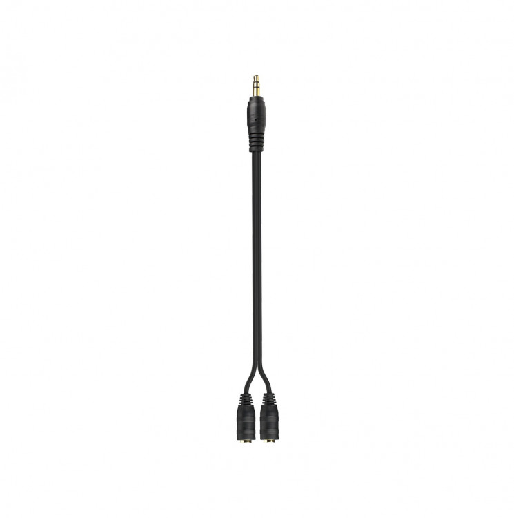 Разветвитель аудио 3.5 jack (m) --> 2x3.5 jack (f)  Smartbuy [A214]