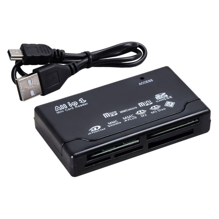 Картридер универсальный 10-в-1 USB2.0 SmartBuy [SBR-999]