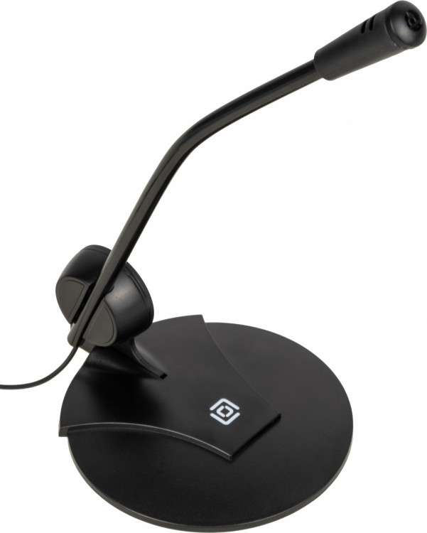 Микрофон настольный OKLICK MP-M009B Black (jack 3.5mm, шнур 1.8м) [364286]