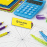 Ластик тпр Brauberg Fruity S 44х15х15мм,  треугольный, разноцветный [228713] 1