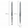 Ручка гелевая черная  0.5мм Brauberg Diamond игольчатый наконечник  [143379] 2