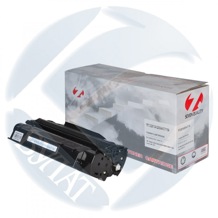 Картридж [C7115A Q2613A Q2624A EP-25] 7Q для hp LJ 1000W, 1005W, 1150, 1200, 1300, 3300; Canon LBP1210 (2.5K)
