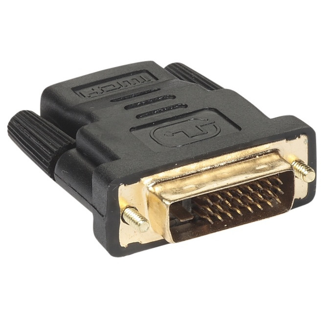 Переходник для видеокарты DVI 25M --> HDMI 19F ExeGate EX-HDMI-DVI-2 [EX191105RUS]