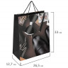 Пакет подарочный бумажный 33x26.5x12.7см Золотая Сказка Businessman выборочный лак  608245  5