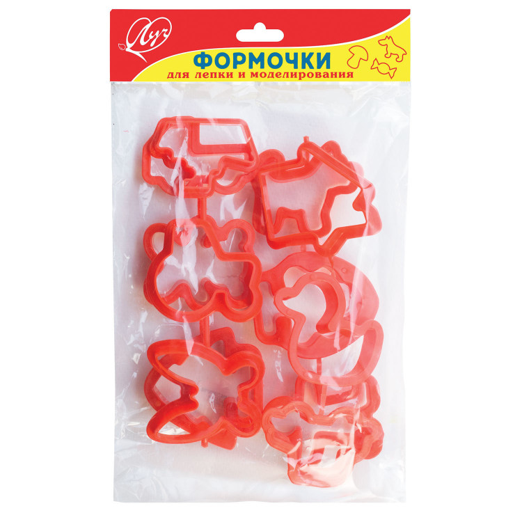 Формочки для лепки (12шт.) Луч [11С752-08]