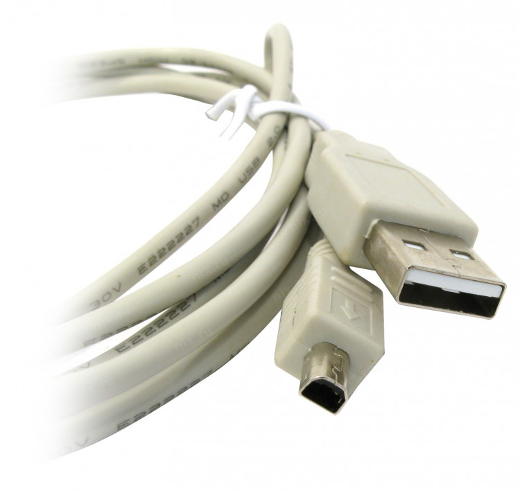 Кабель USB 2.0 AM --> mini-BM 4P (1.8м)  Gembird [CC-USB-AM4P-6]
