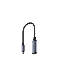 Кабель-адаптер USB-C 3.0 (Type-C) M --> HDMI 2.0 19F (2K 120Hz, 4K 60Hz)  Cudy [UH401]