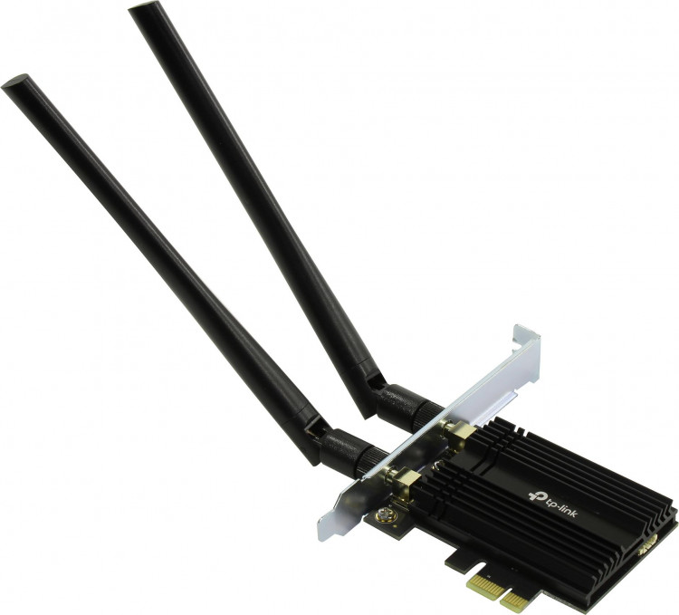 Адаптер WiFi+BT5.0 PCI-Ex1 TP-LINK Archer TX50E (802.11b/g/n/ac/ax, 2402Mbps)